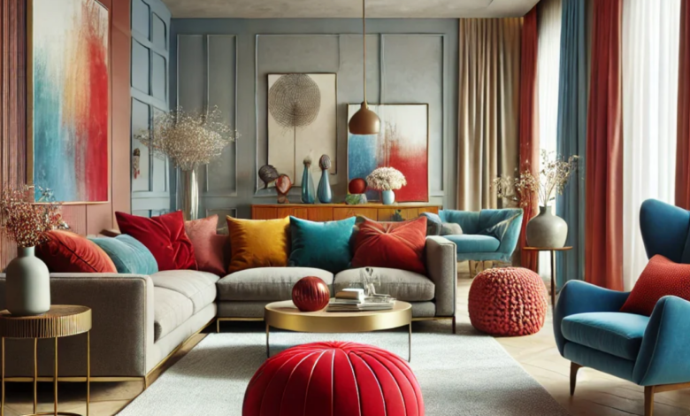 Ev Dekorasyonunda Cesur Renk Seçimleriyle Fark Yaratın